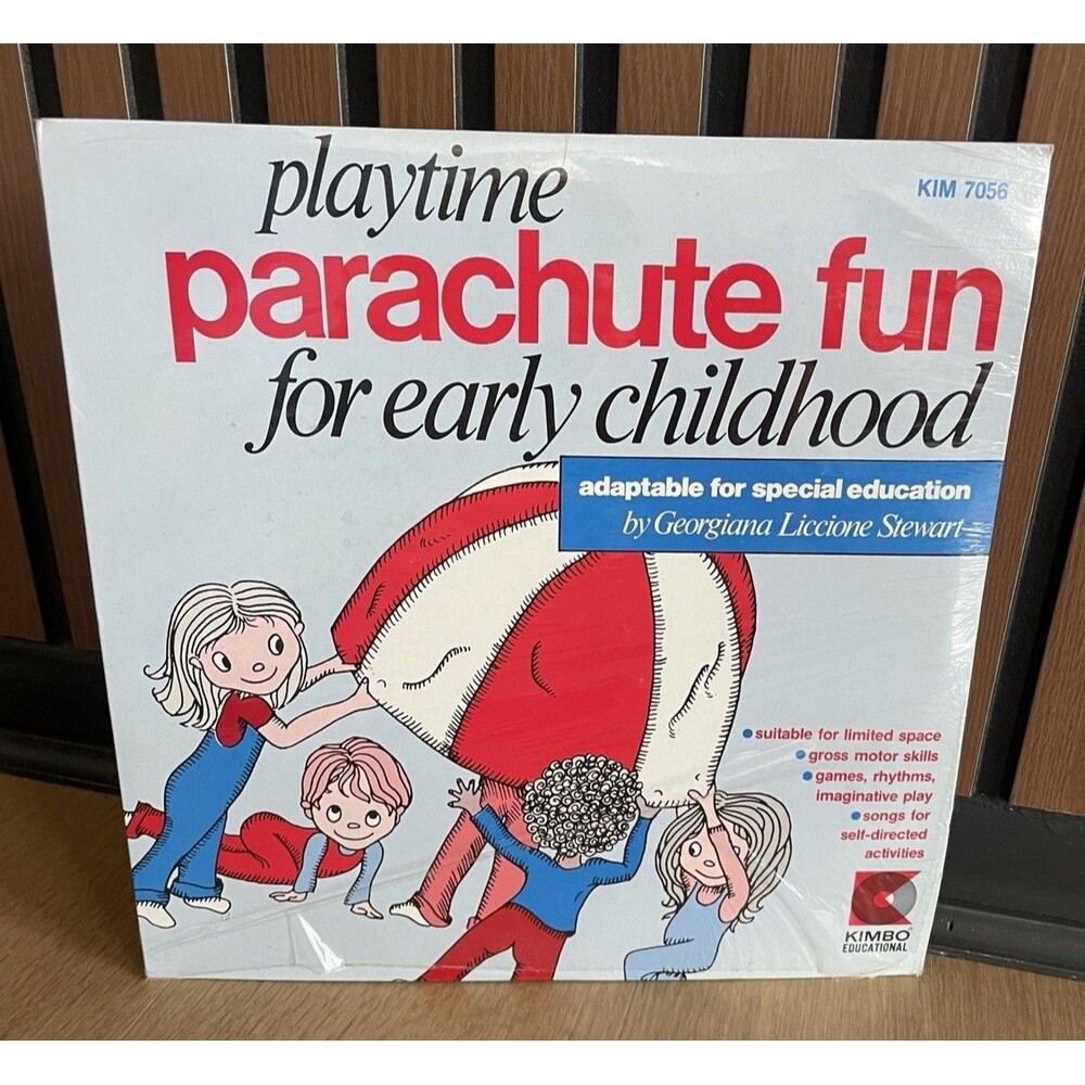 Playtime Early Childhood Vinyl 33 Record Kimbo Educational 1977 NEW SEALED